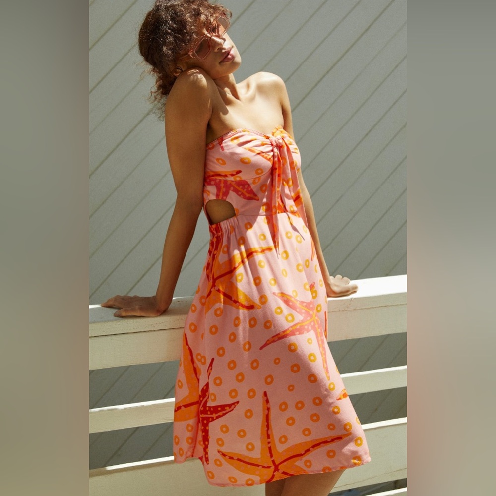 🖤 Farm Rio “Under The Sea” Dress | Size L